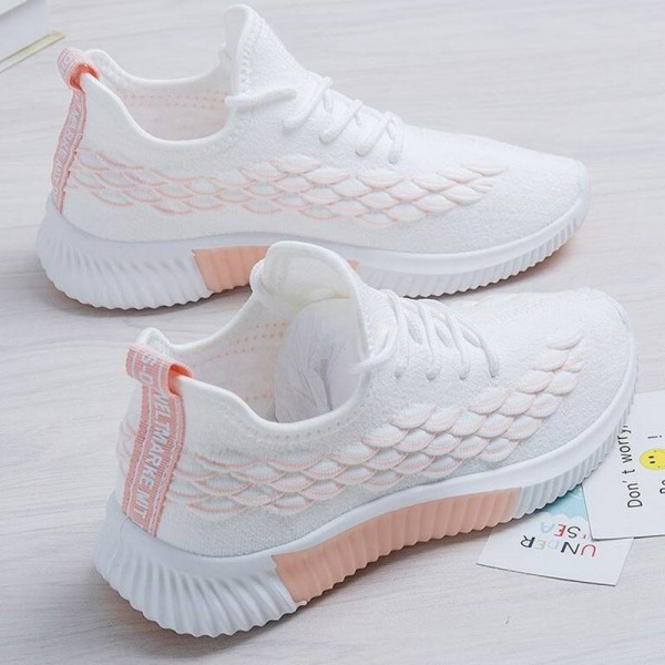 Women Comfortable Mesh Breathable Slip Resistant Sneakers 