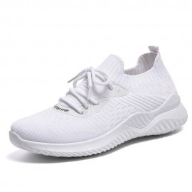 Women Mesh Running Slip On Sock Casual Sport Shoes