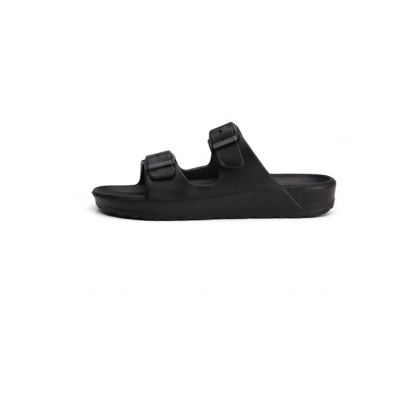 Black Girl Buckle Sandals 